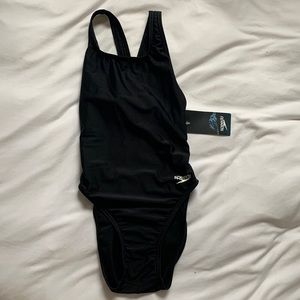 Speedo Racerback Open Back Swimsuit